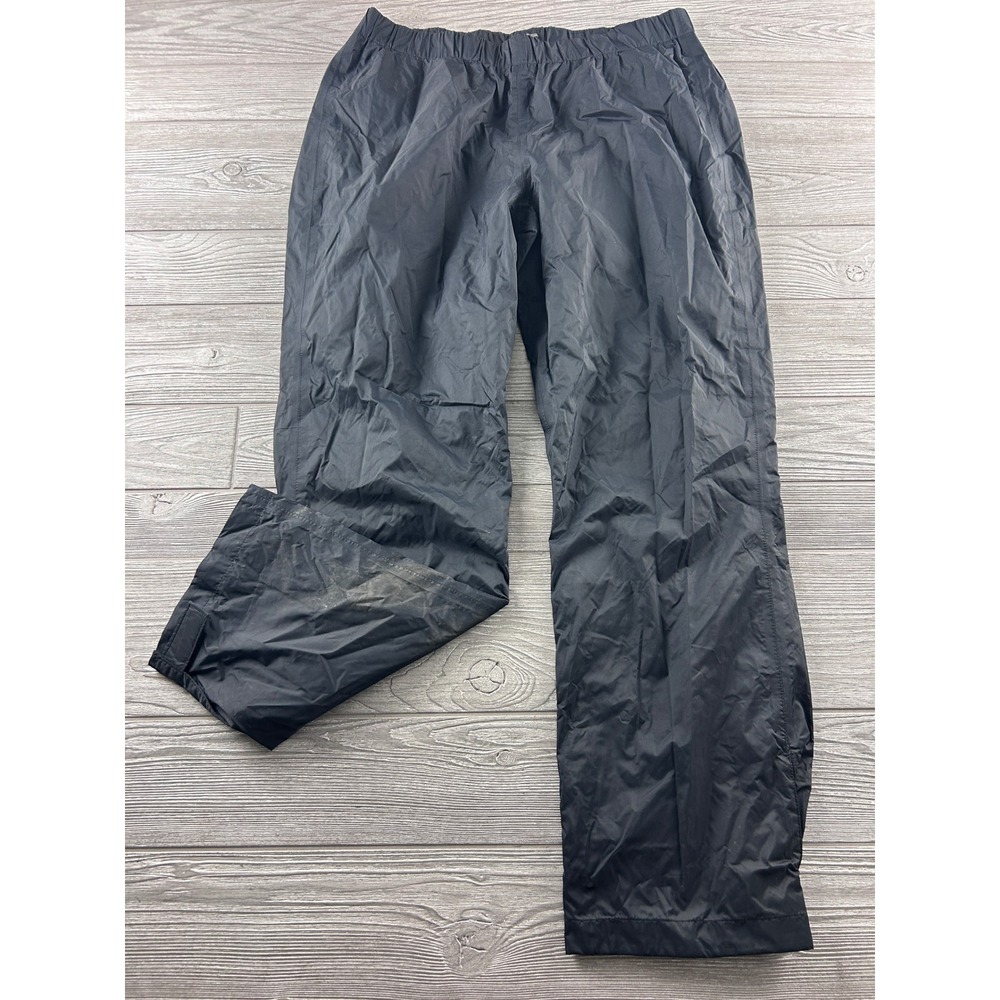 Columbia Omni-Tech Rain Pants Mens XL Regular Black Wind pants Hiking